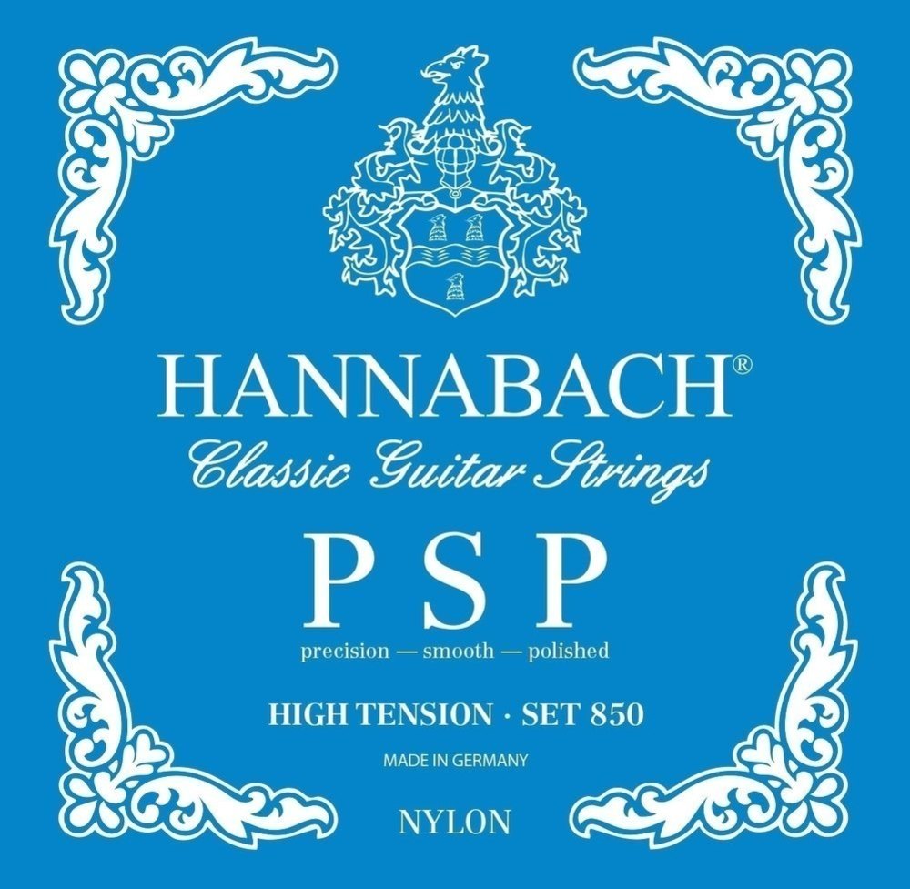 Hannabach 850 G3 Diskantsaite für klassische Gitarren, high tension