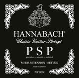 Hannabach Saiten für klassische Gitarren Serie 850 Medium Spannung PSP - 3er Bass medium (8507MT)