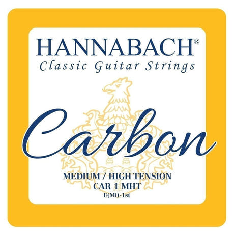 Hannabach CAR Carbon E1 Diskantsaite für klassische gitarren, MHT