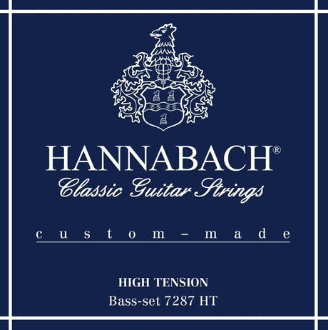 Hannabach Saiten für klassische Gitarren Series 728 High Tension Custom Made - 3er Bass high (7287HT)