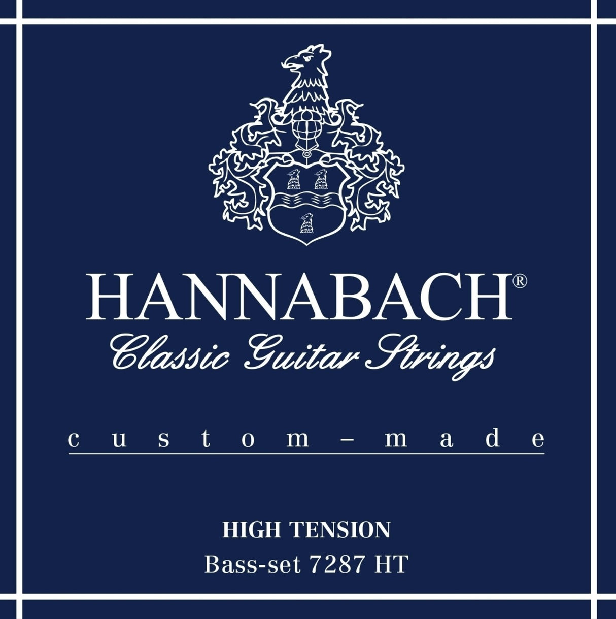 Hannabach Saiten für klassische Gitarren Series 728 High Tension Custom Made - 3er Bass high (7287HT)