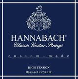 Hannabach Saiten für klassische Gitarren Series 728 High Tension Custom Made - 3er Bass high (7287HT)