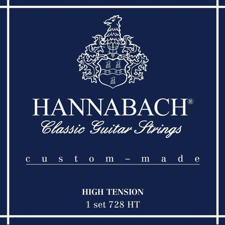 Hannabach Saiten für klassische Gitarren Serie 728 High Tension Custom Made - Set high tension (728HT)