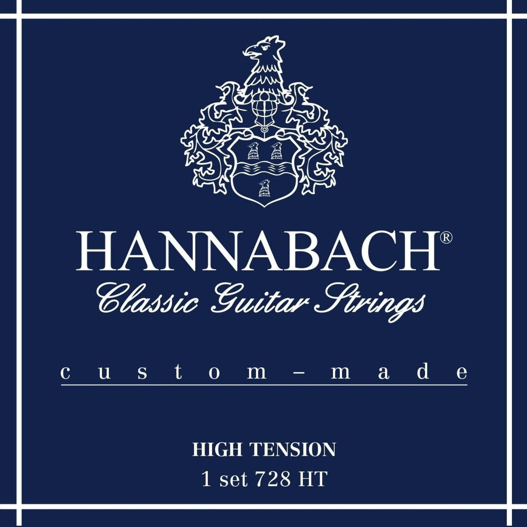 Hannabach Saiten für klassische Gitarren Serie 728 High Tension Custom Made - Set high tension (728HT)