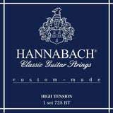 Hannabach Saiten für klassische Gitarren Serie 728 High Tension Custom Made - Set high tension (728HT)