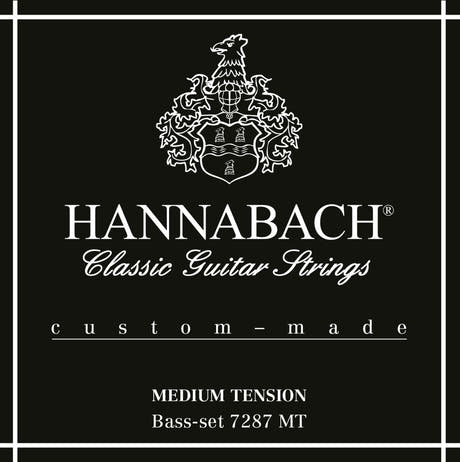 Hannabach Saiten für klassische Gitarren Series 728 Medium Tension Custom Made - 3er Bass medium (7287MT)