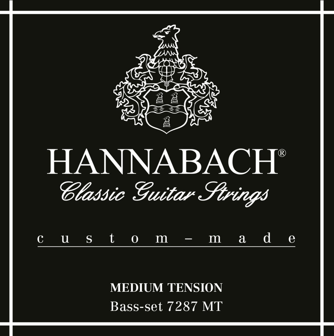 Hannabach Saiten für klassische Gitarren Series 728 Medium Tension Custom Made - 3er Bass medium (7287MT)