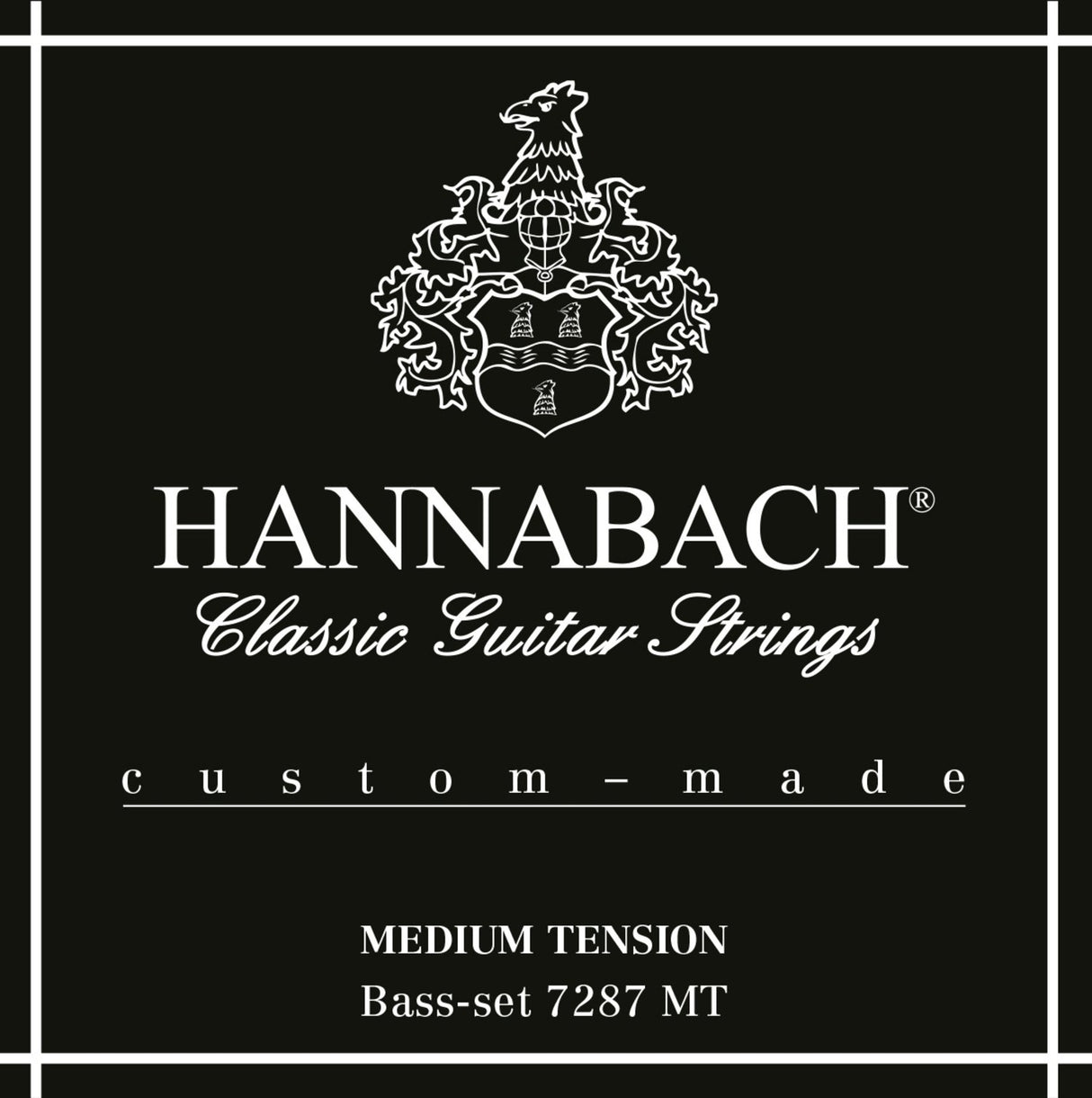 Hannabach Saiten für klassische Gitarren Series 728 Medium Tension Custom Made - 3er Bass medium (7287MT)