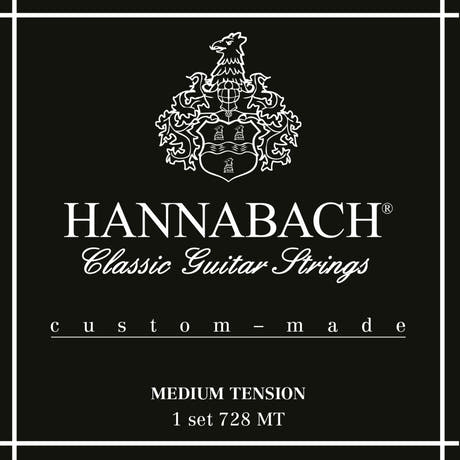 Hannabach Saiten für klassische Gitarren Serie 728 Medium Tension Custom Made - Set medium tension (728MT)