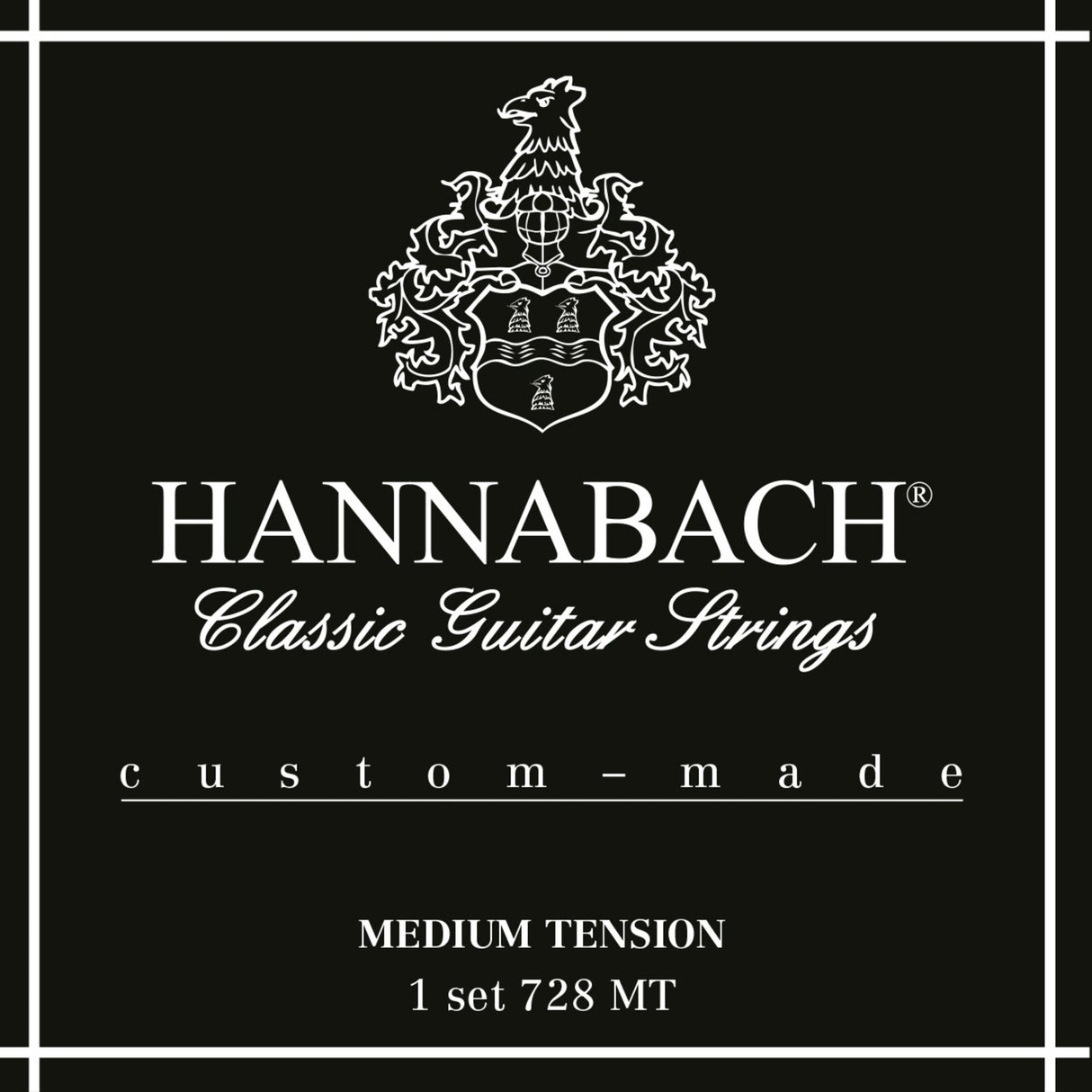 Hannabach Saiten für klassische Gitarren Serie 728 Medium Tension Custom Made - Set medium tension (728MT)