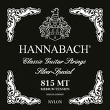 Hannabach Saiten für klassische Gitarren Serie 815 Medium tension Silver special - Set medium (815MT)