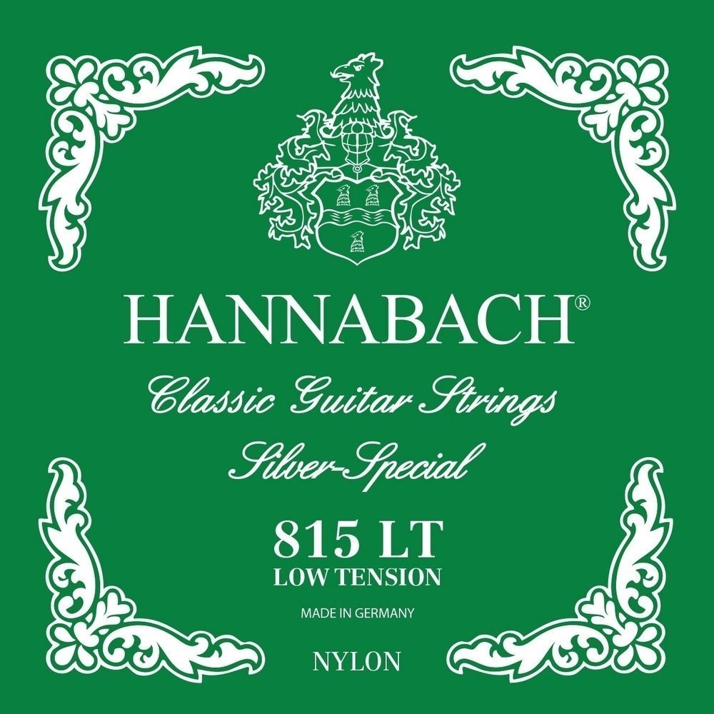 Hannabach 815 Diskantsaitensatz E1, H/B2 und G3, low tension