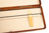 GEWA Reed case Klarinette 12 Blätter - rot-braun lackiert