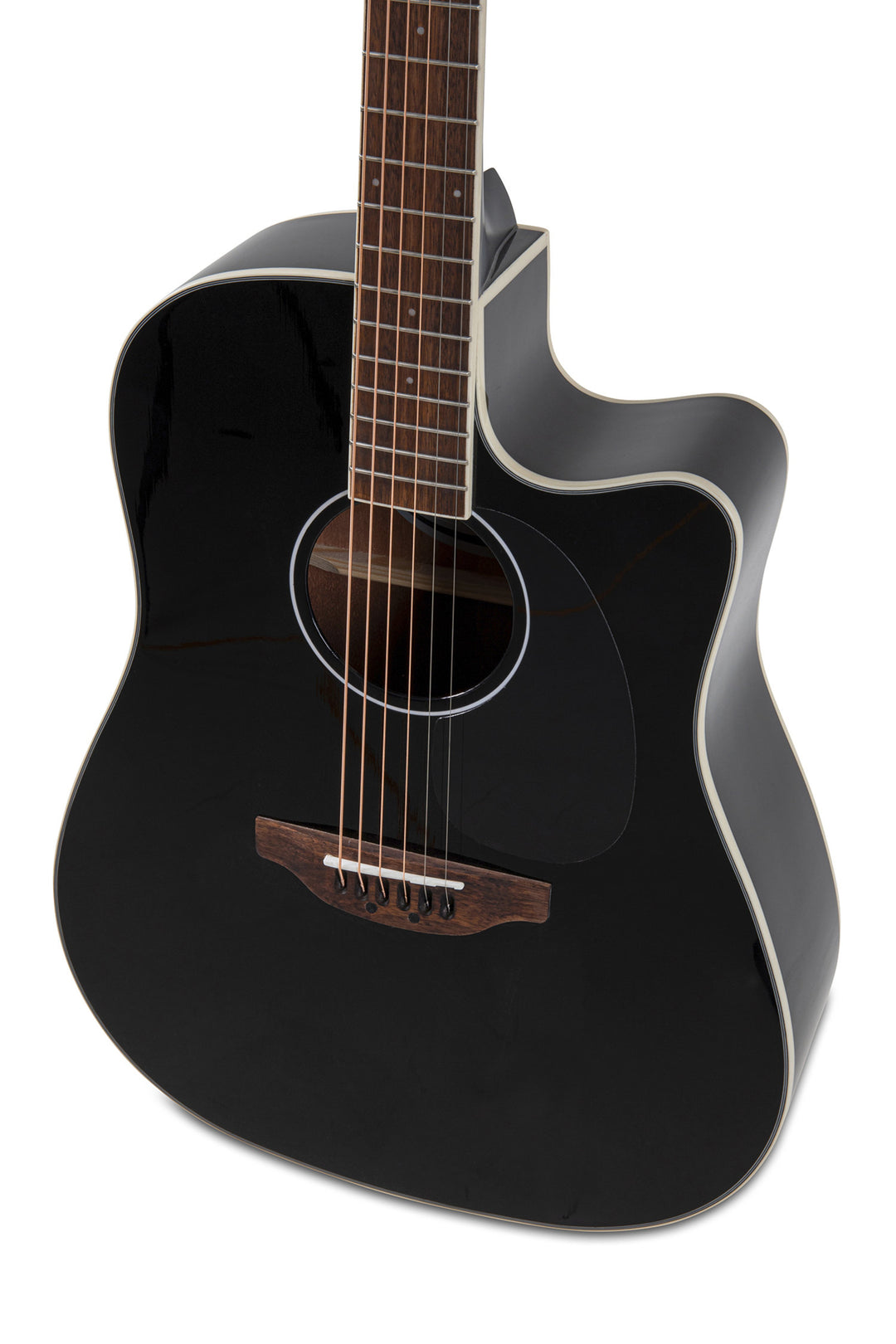Applause E-Akustik Gitarren Wood Classics AED96-5HG Black Gloss Electro - Black hochglanz (AED96-5HG)