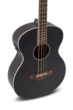 Applause E-Akustik Bass Wood Classics AEB96-5E Jumbo Bass - Black matt (AEB96-5E)