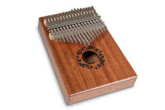 GEWA kalimba mit 17 Zungen aus Mahagoni, Leaves