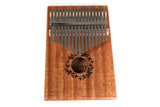 GEWA kalimba mit 17 Zungen aus Mahagoni, Leaves
