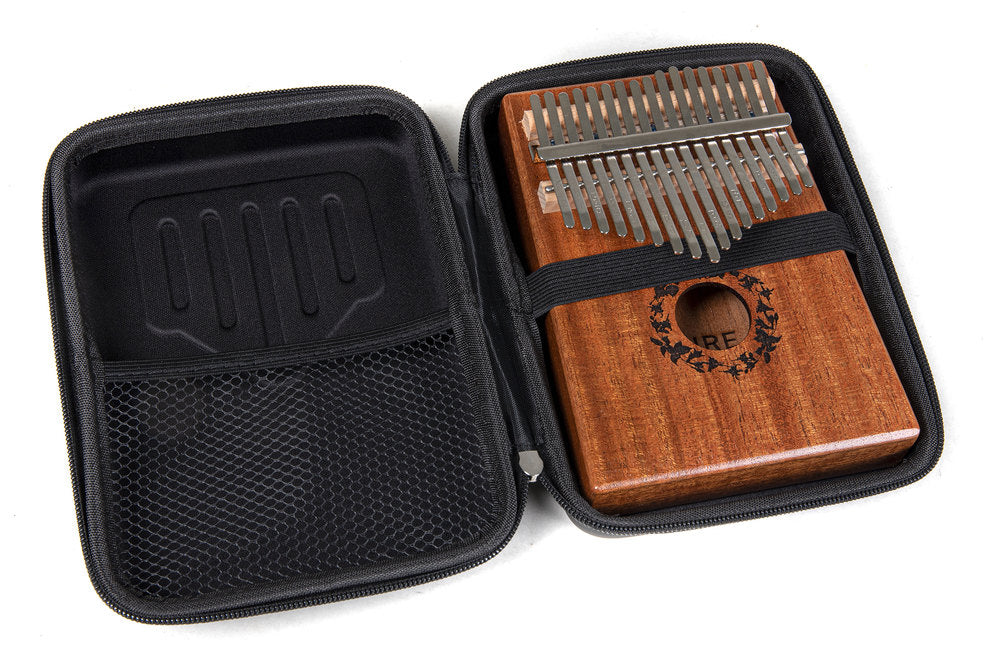 GEWA kalimba mit 17 Zungen aus Mahagoni, Leaves