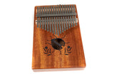 GEWA kalimba mit 17 Zungen aus Mahagoni, Beetle