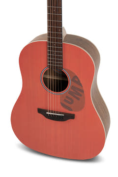 Applause Akustik Gitarren Jump Slope Shoulder Dreadnought - Peach (AAS-69-O)