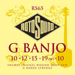 Rotosound RS65 Swanee Saitensatz für 5-saitige G-Banjo
