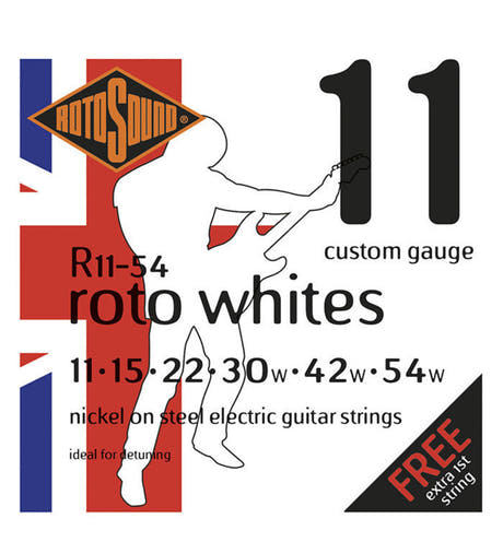 Rotosound Roto Whites R11-54 E-Gitarrensaiten 11-54