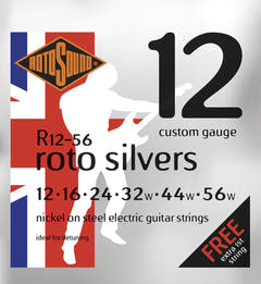 Rotosound Roto Silvers R12-56 E-Gitarrensaiten 12-56