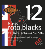 Rotosound Roto Blacks R12-60 E-Gitarrensaiten 12-60