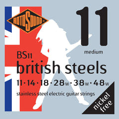 Rotosound British Steels BS11 e-gitarre-Saiten 11-48