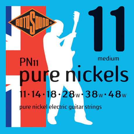 Rotosound Pure Nickels PN11 E-Gitarrensaiten 11-48