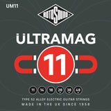Rotosound Saiten für E-Gitarre Ultramag - Set Medium 11-48 (UM11)