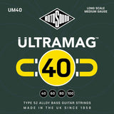 Rotosound E-Bass Saiten Ultramag - Set 4-string Medium 40-100 (UM40)