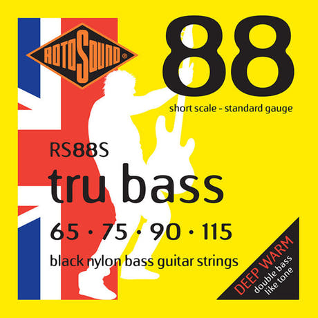 Rotosound E-Bass Saiten Tru Bass 88 - Set 4-saitig Short Standard // Short Mensur (30"/760mm) (RS88S)