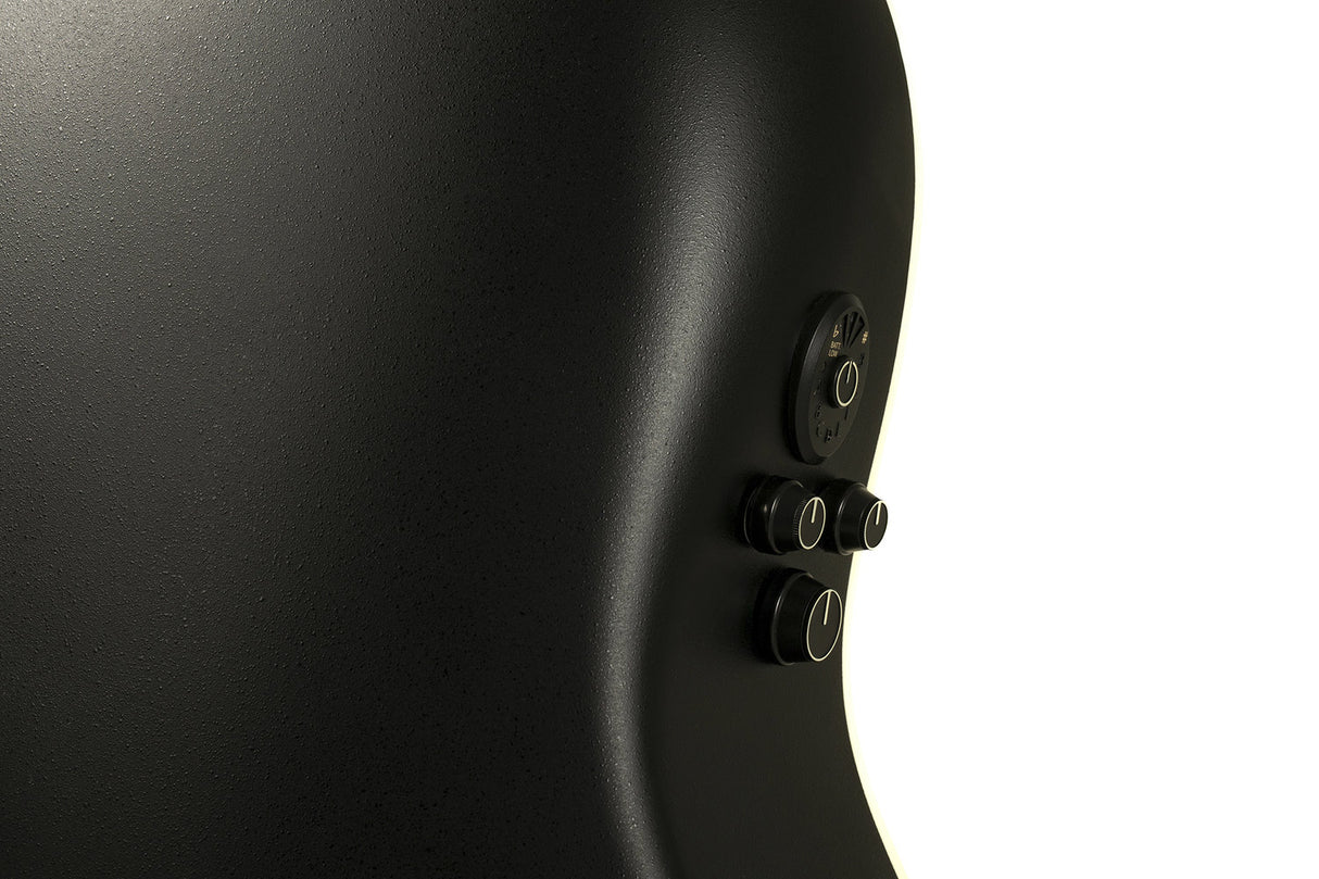 Ovation E-Akustikgitarren Pro Series Ultra Mid-Depth Non-Cutaway - Silver Shadow (1516SSM-G)