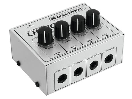 Omnitronic LH-010 - 4-Kanal Passiv Mixer