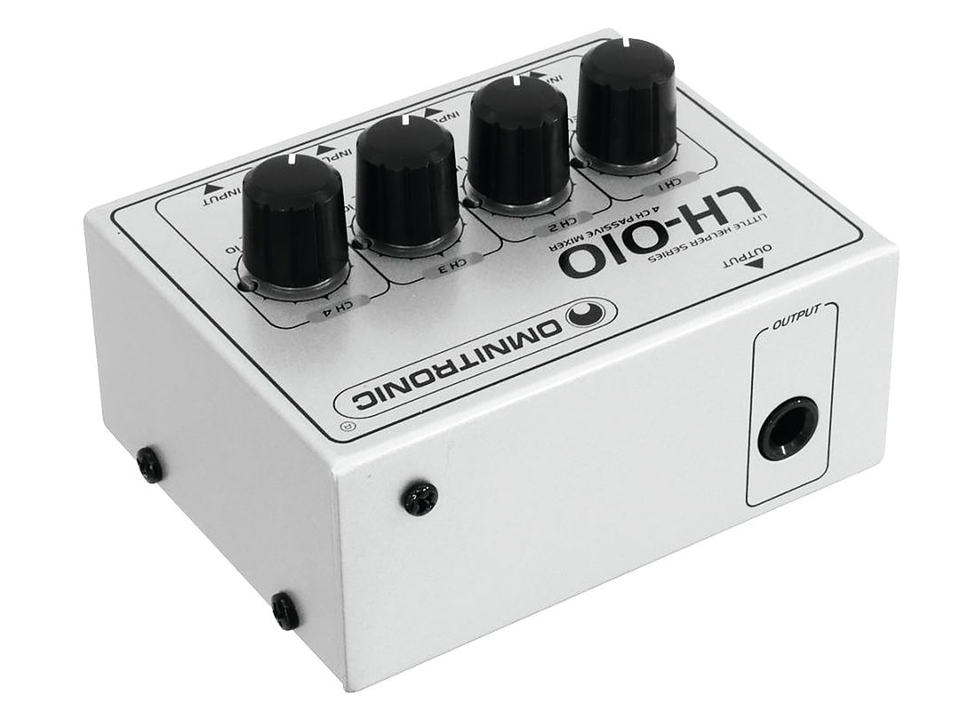 Omnitronic LH-010 - 4-Kanal Passiv Mixer