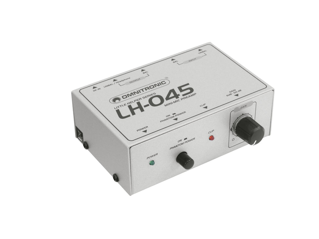 OMNITRONIC LH-045 Mikrofonvorverstärker