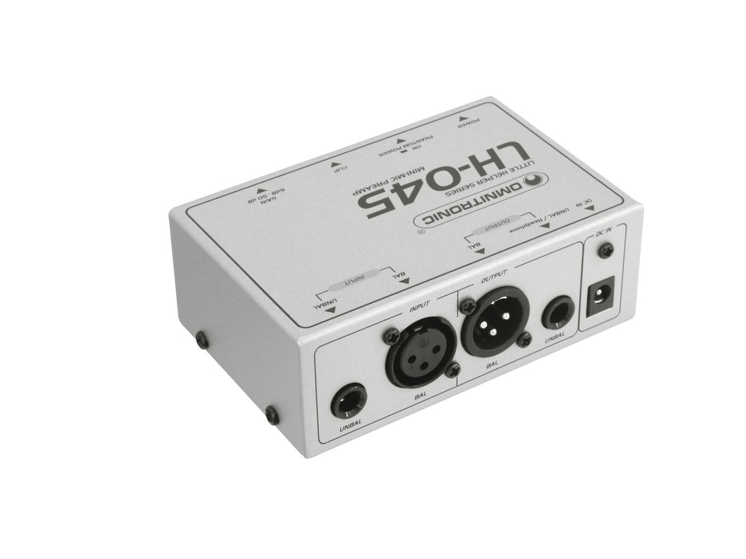 OMNITRONIC LH-045 Mikrofonvorverstärker