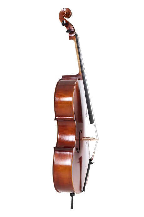 GEWA Ideale cello 1/4, eingerichtet mit Massaranduba-Bogen und Tasche