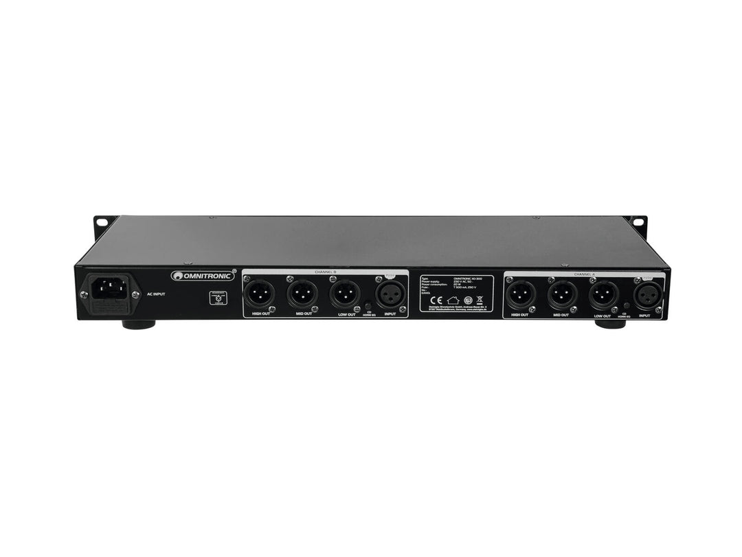 OMNITRONIC XO-300 Aktive Frequenzweiche