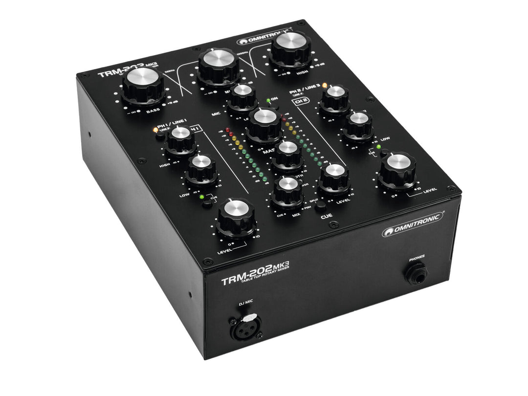 OMNITRONIC TRM-202MK3 2-Kanal-Drehmixer