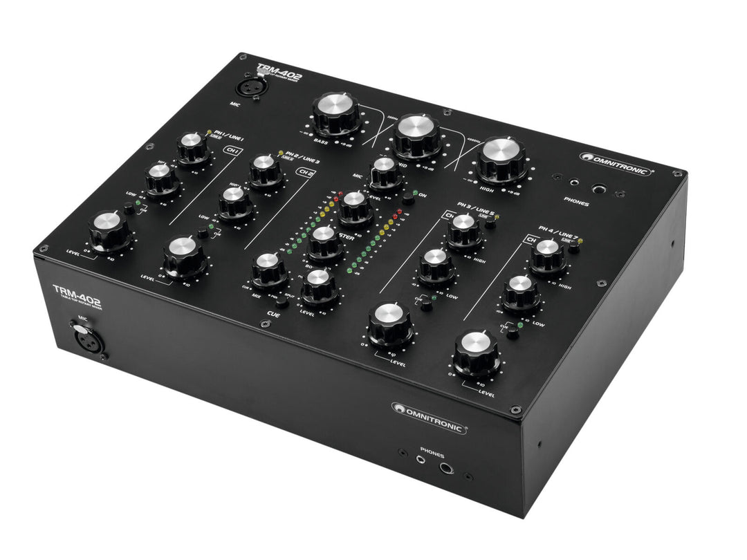 OMNITRONIC TRM-402 4-Kanal-Rotary-Mixer