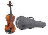 GEWA Geigen Maestro 1 - 4/4 (Spielbereit inkl. GEWA Bio violin shaped case, ohne Bogen, mit Il Cannone Saiten)