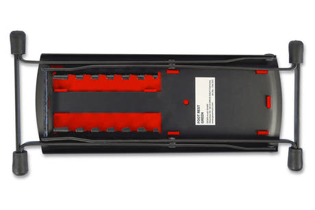 GEWA Fußbank FS-10RD für Gitarristen, rot