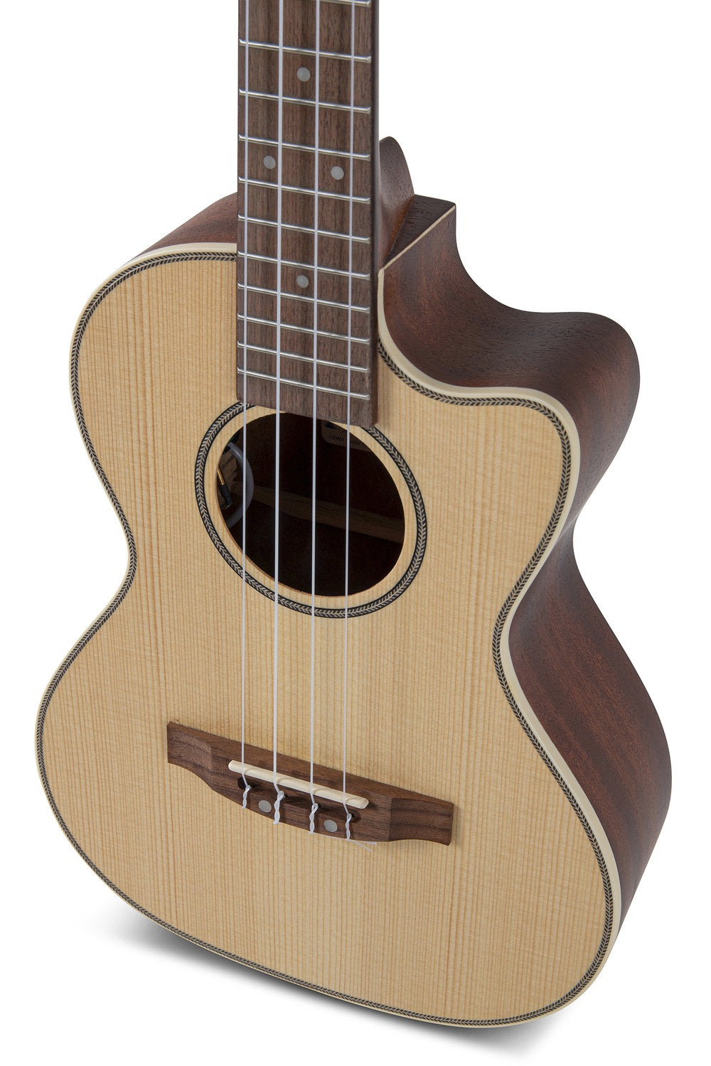 VGS Manoa Maui elektroakustische Tenor-Ukulele mit Cutaway