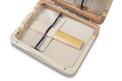 GEWA Blätter case Klarinette 6 Blätter - Natur lackiertes Finish