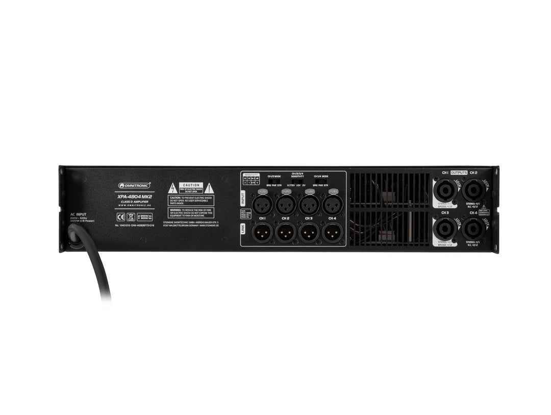 OMNITRONIC XPA-4804 MK2 Verstärker