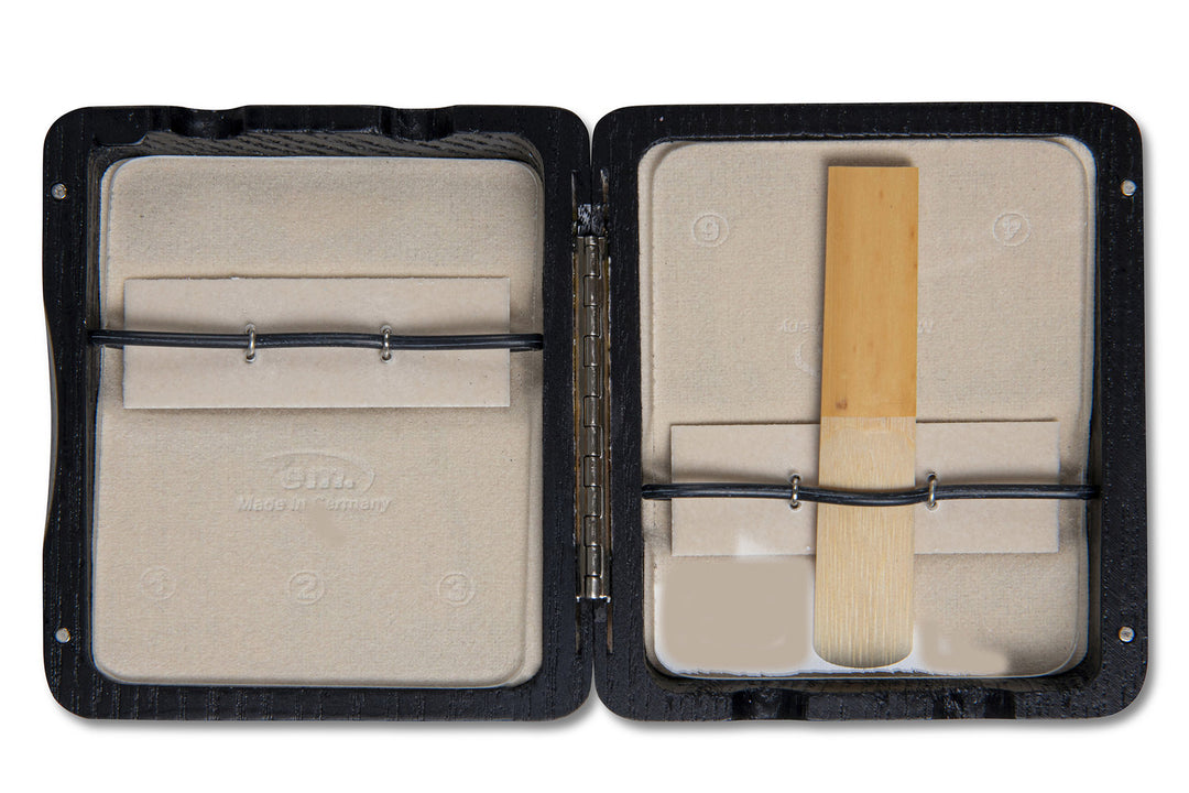GEWA Blätter case Klarinette 6 Blätter - Schwarz lackiertes Finish