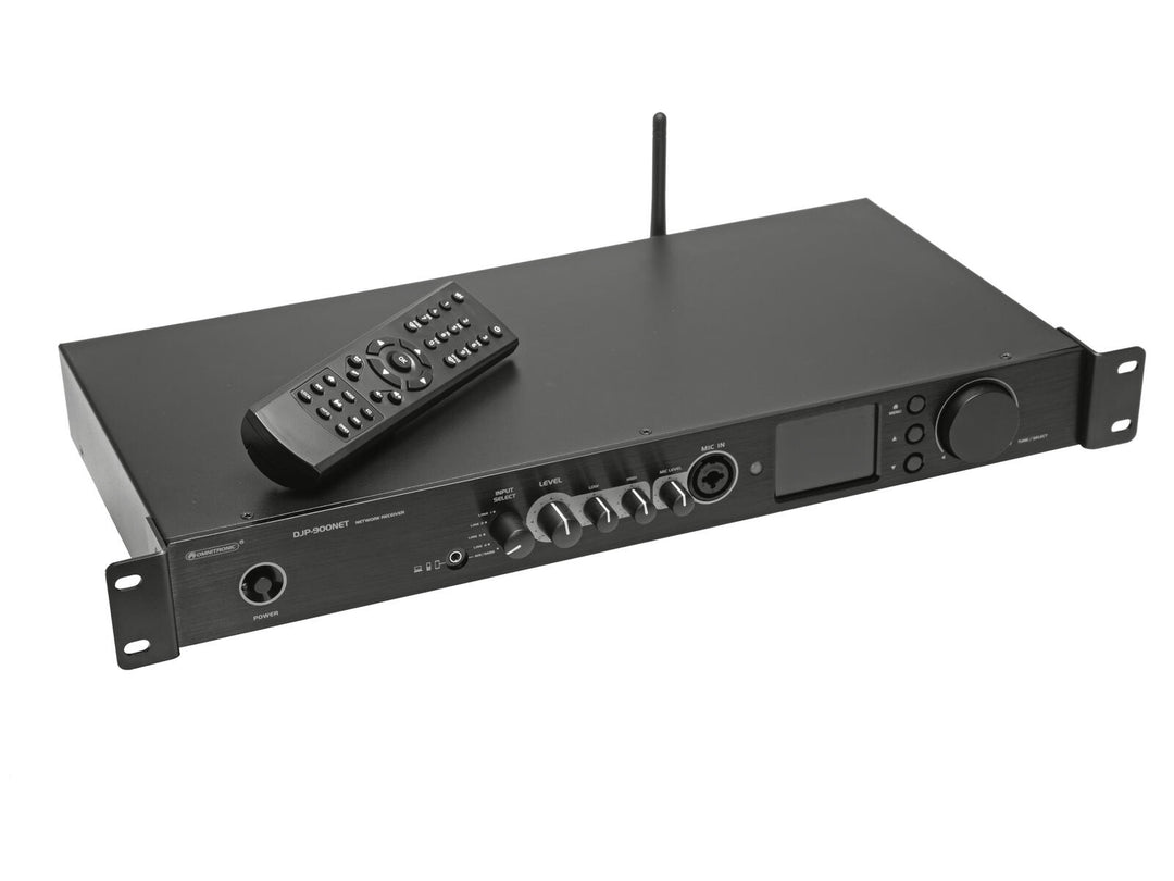 OMNITRONIC DJP-900NET Class-D-Verstärker mit Internetradio