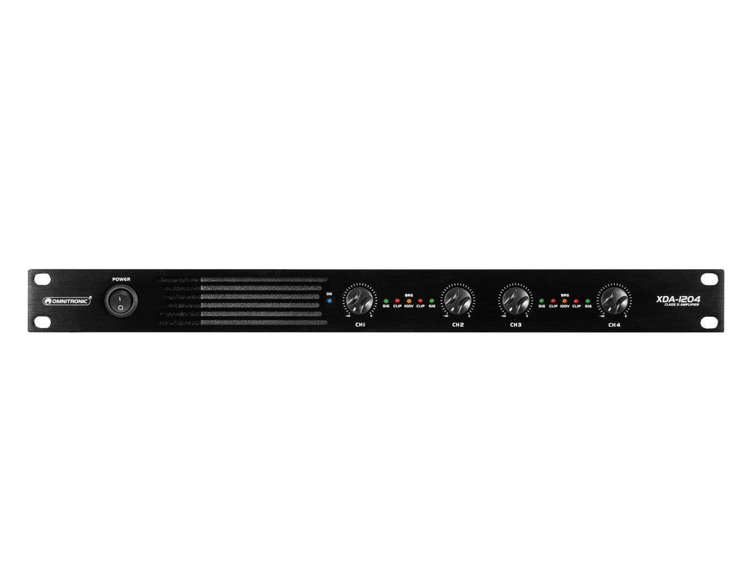 OMNITRONIC XDA-1204 4-Kanal-Class-D-Verstärker